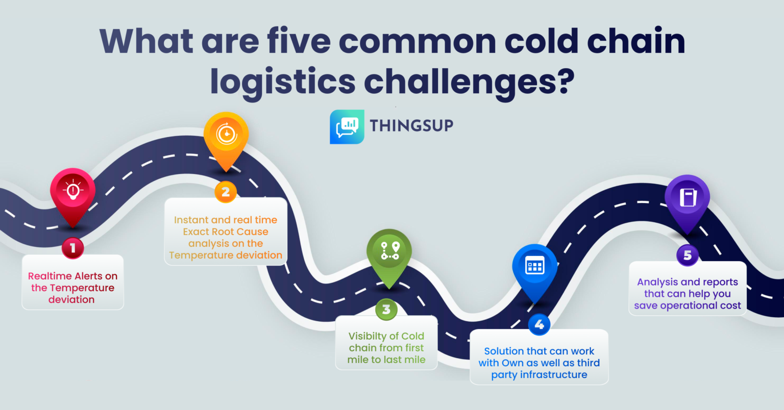 What Are The Five Common Cold Chain Logistics Challenges? - Thingsup