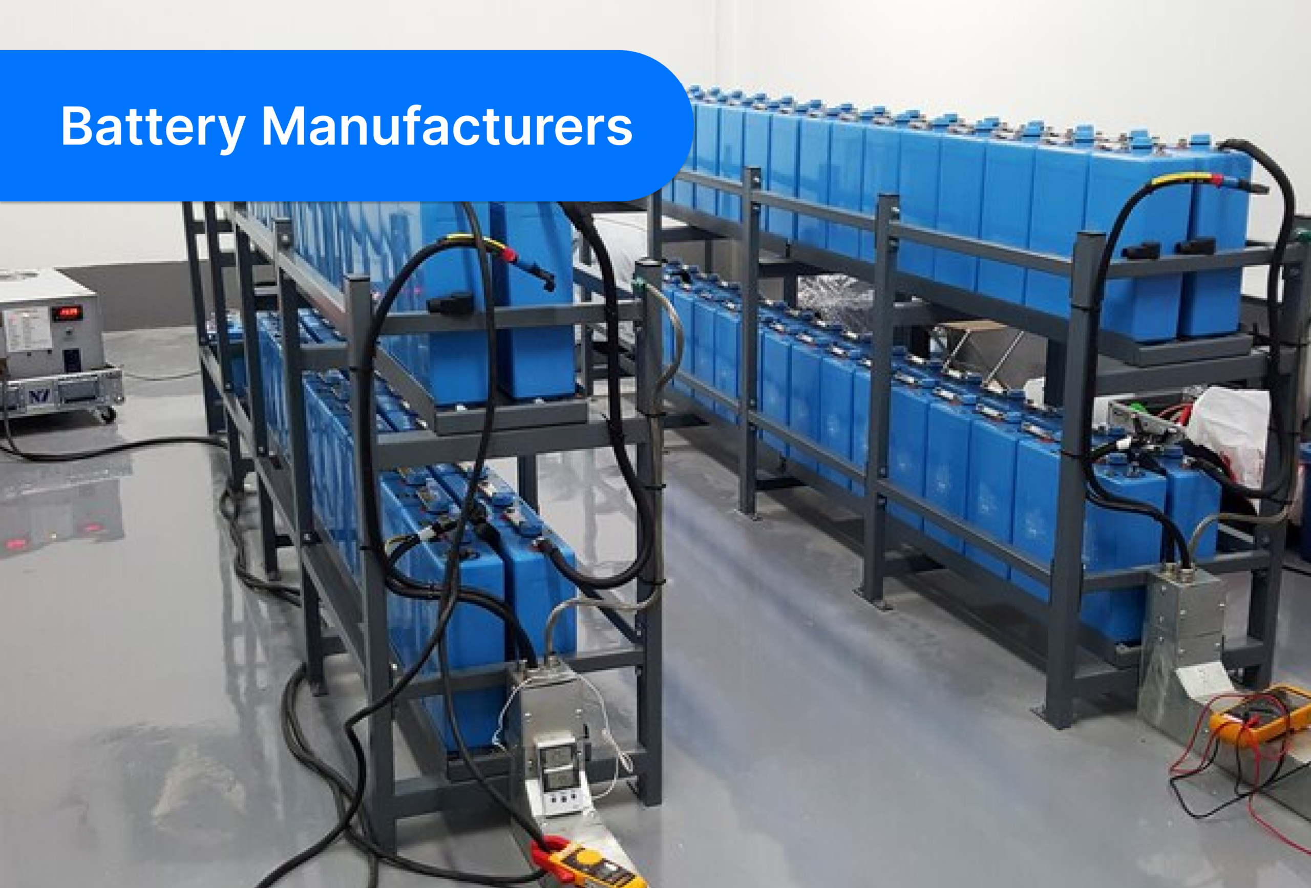 Battery manufacturing units monitored using Thingsup’s telematics for temperature, health, and operational efficiency