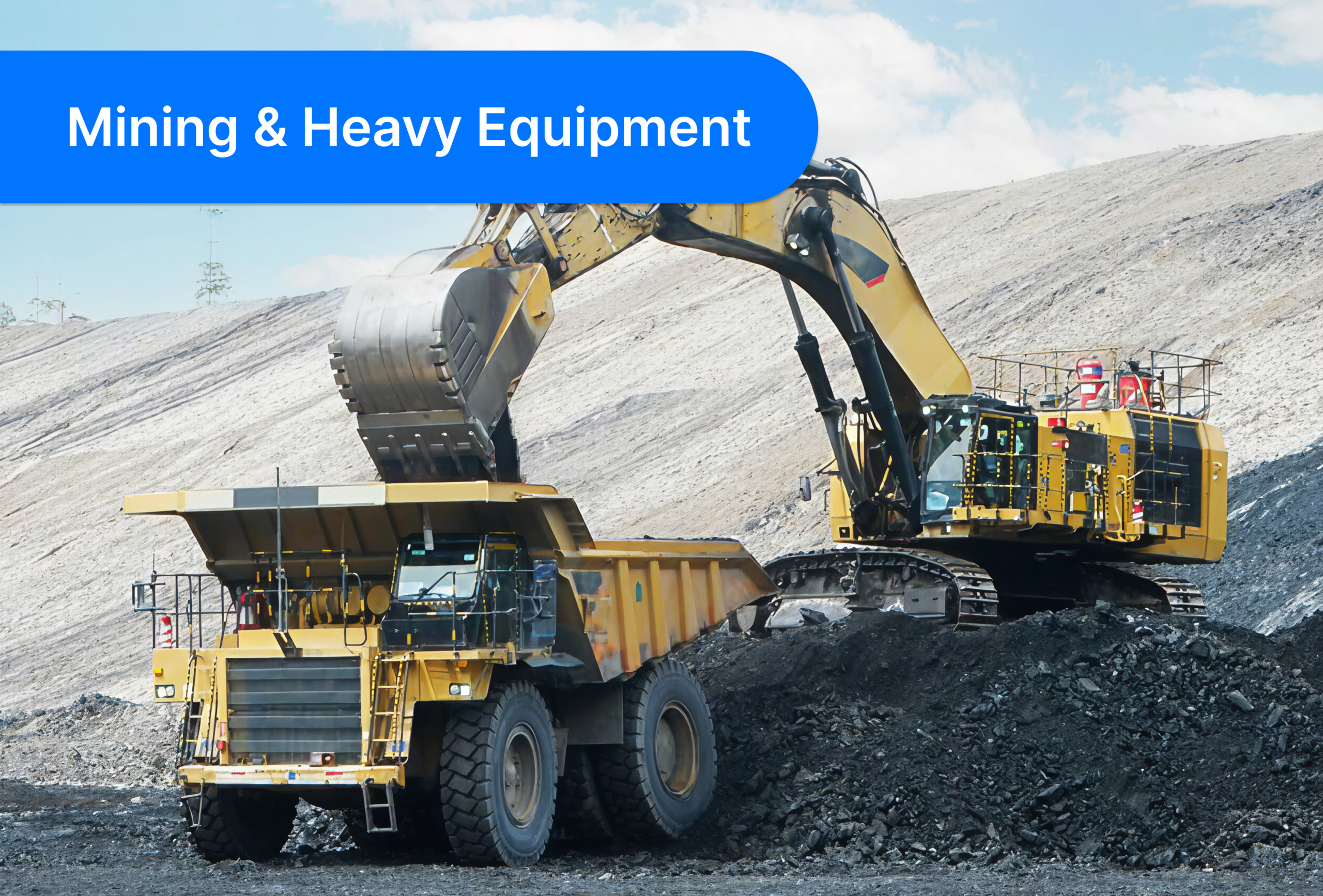Telematics device used in mining and heavy equipment for real-time tracking, safety, and equipment health monitoring